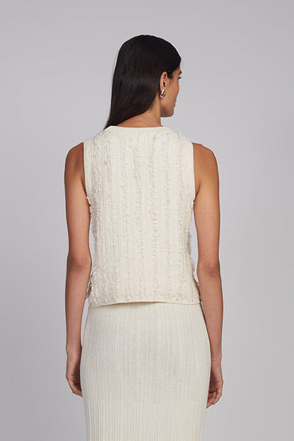 Lilia Tank - Pearl