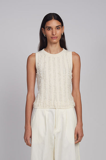 Lilia Tank - Pearl
