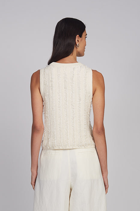 Lilia Tank - Pearl