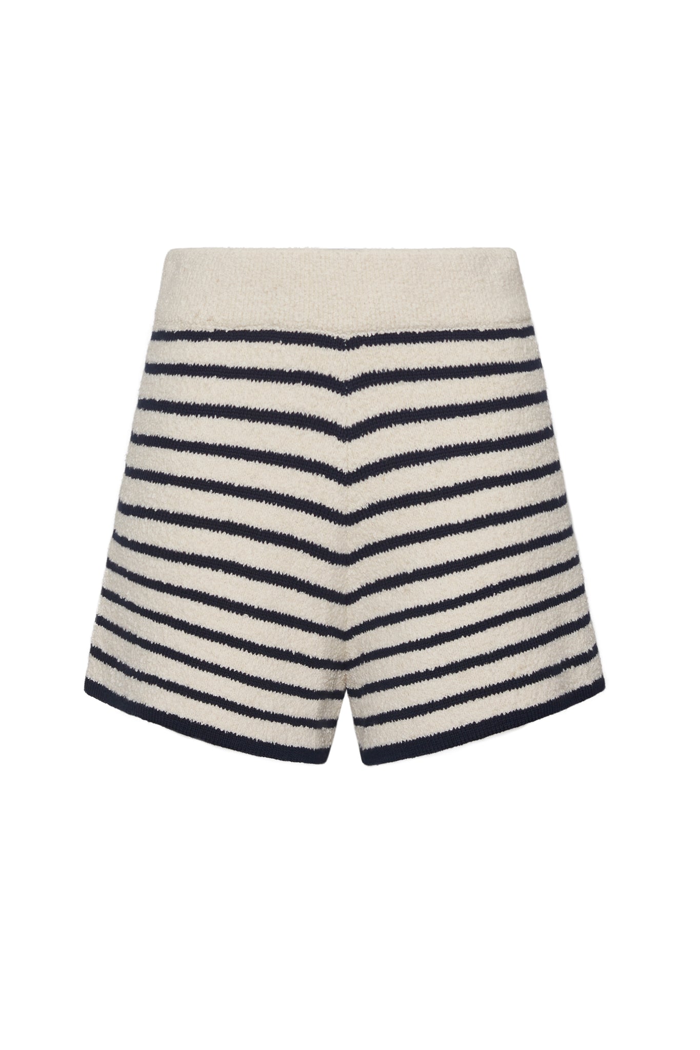 Raya Short - Ivory/Navy Stripe
