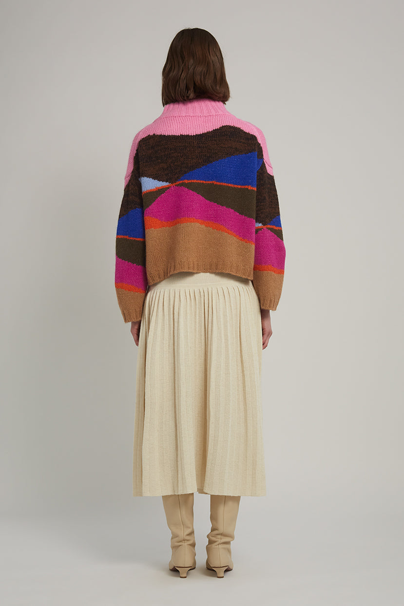 ELEVEN SIX Burdett Sweater - Multi Color