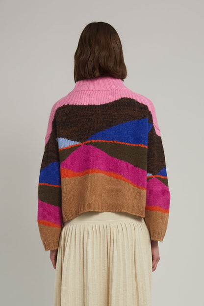 ELEVEN SIX Burdett Sweater - Multi Color