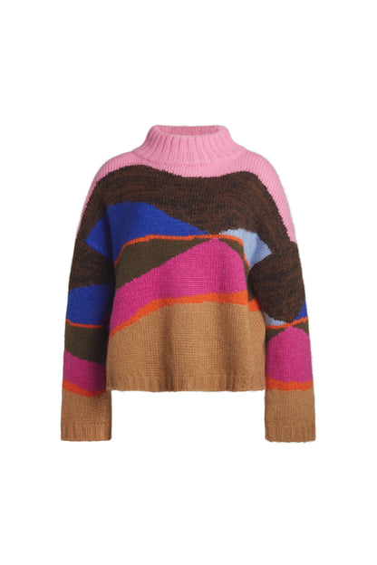 ELEVEN SIX Burdett Sweater - Multi Color