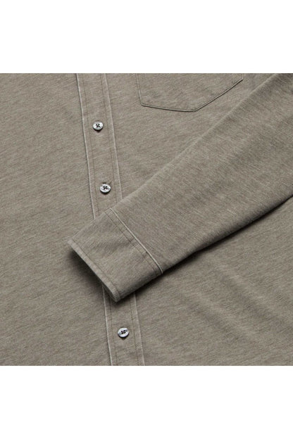 Anthony Burnout Shirt - Olive Night - DUNE + SALT