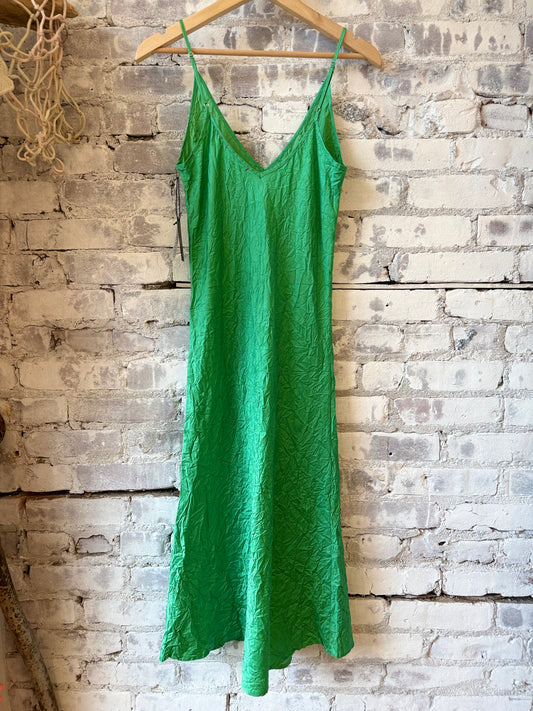 Crinkle Slip Dress - Mojito - DUNE + SALT