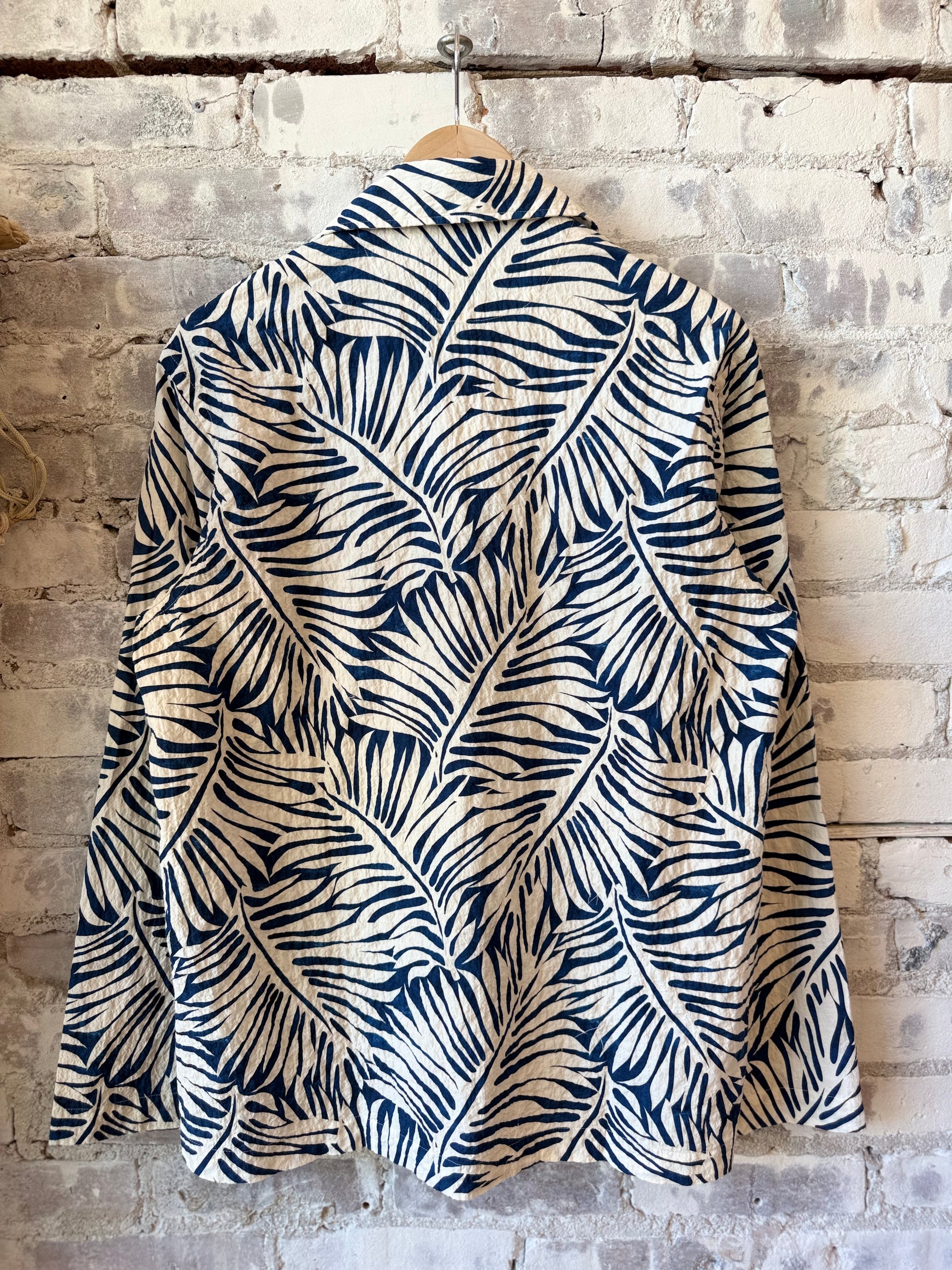 Perry Woven Jacket - Blue - DUNE + SALT