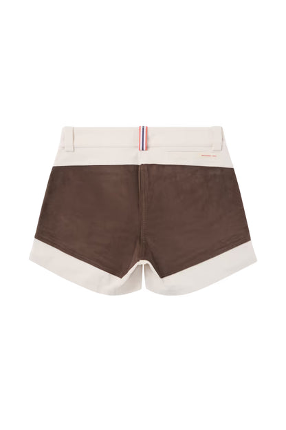 Women's 5incher Concord Shorts - Natural/Cowboy - DUNE + SALT