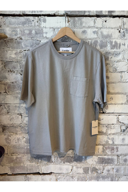 Garment Dyed Tee - Oyster Grey - DUNE + SALT