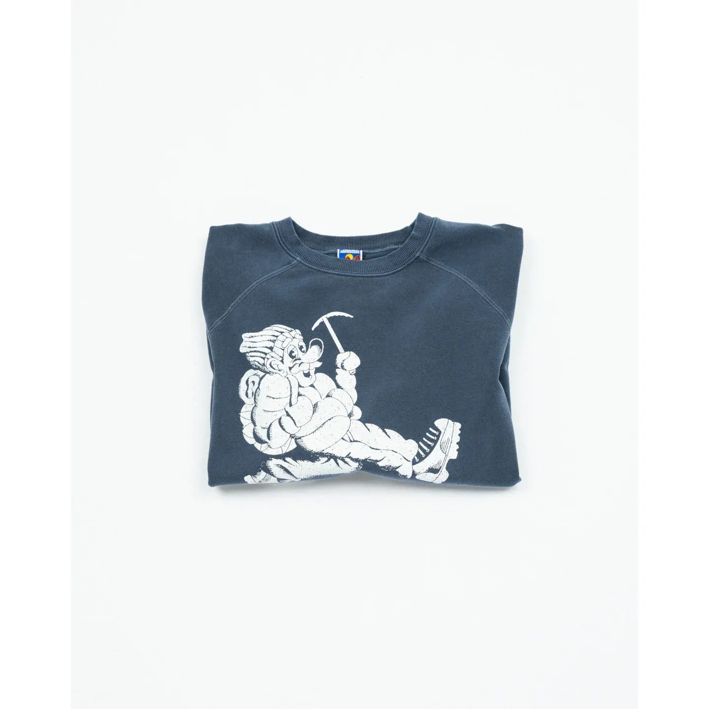 Wayne Raglan Sleeve Sweatshirt - Blue Corn - DUNE + SALT