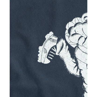 Wayne Raglan Sleeve Sweatshirt - Blue Corn - DUNE + SALT