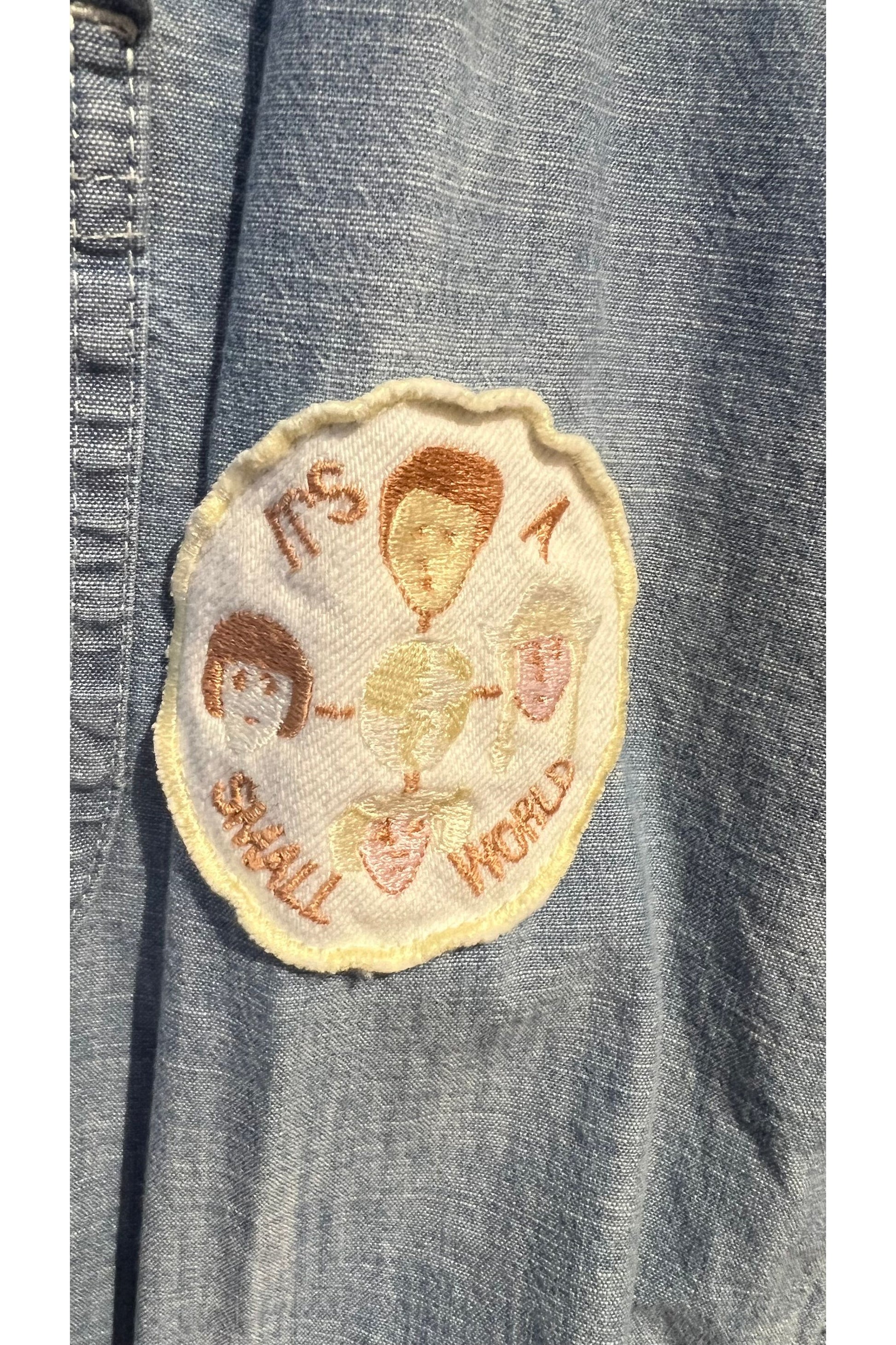 Chambray Sun Fade Denim Shirt - Light Blue Kansas - DUNE + SALT