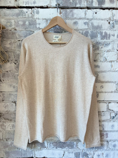 Crew Knitted Pullover - Natural - DUNE + SALT