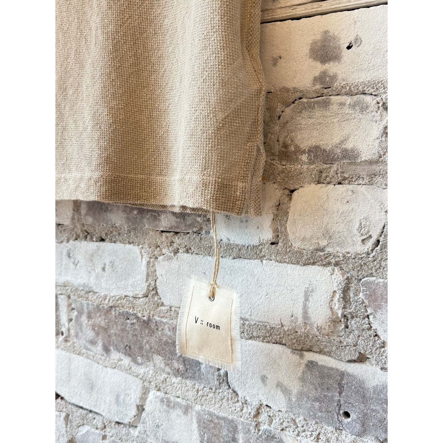 Hemp Pique SS Crew - Sand Khaki - DUNE + SALT
