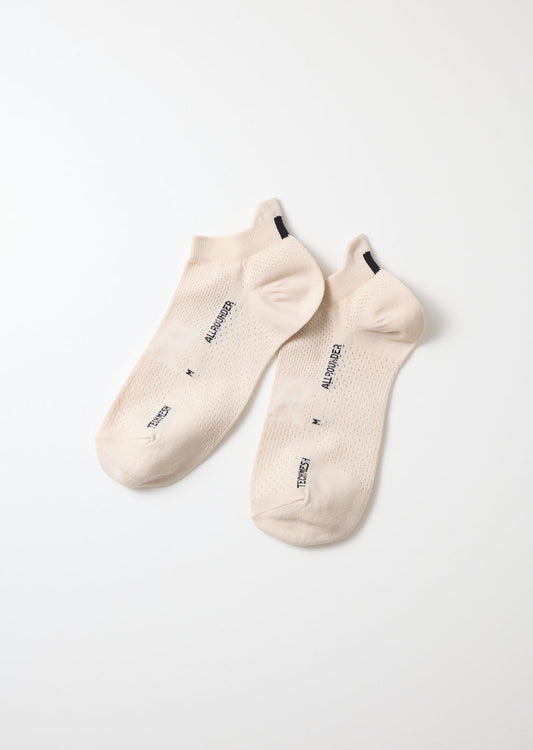 All-Rounder Tech Mesh Ankle Socks - Clay Beige - DUNE + SALT