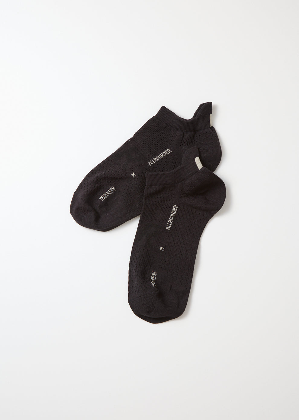 All-Rounder Tech Mesh Ankle Socks - Black - DUNE + SALT