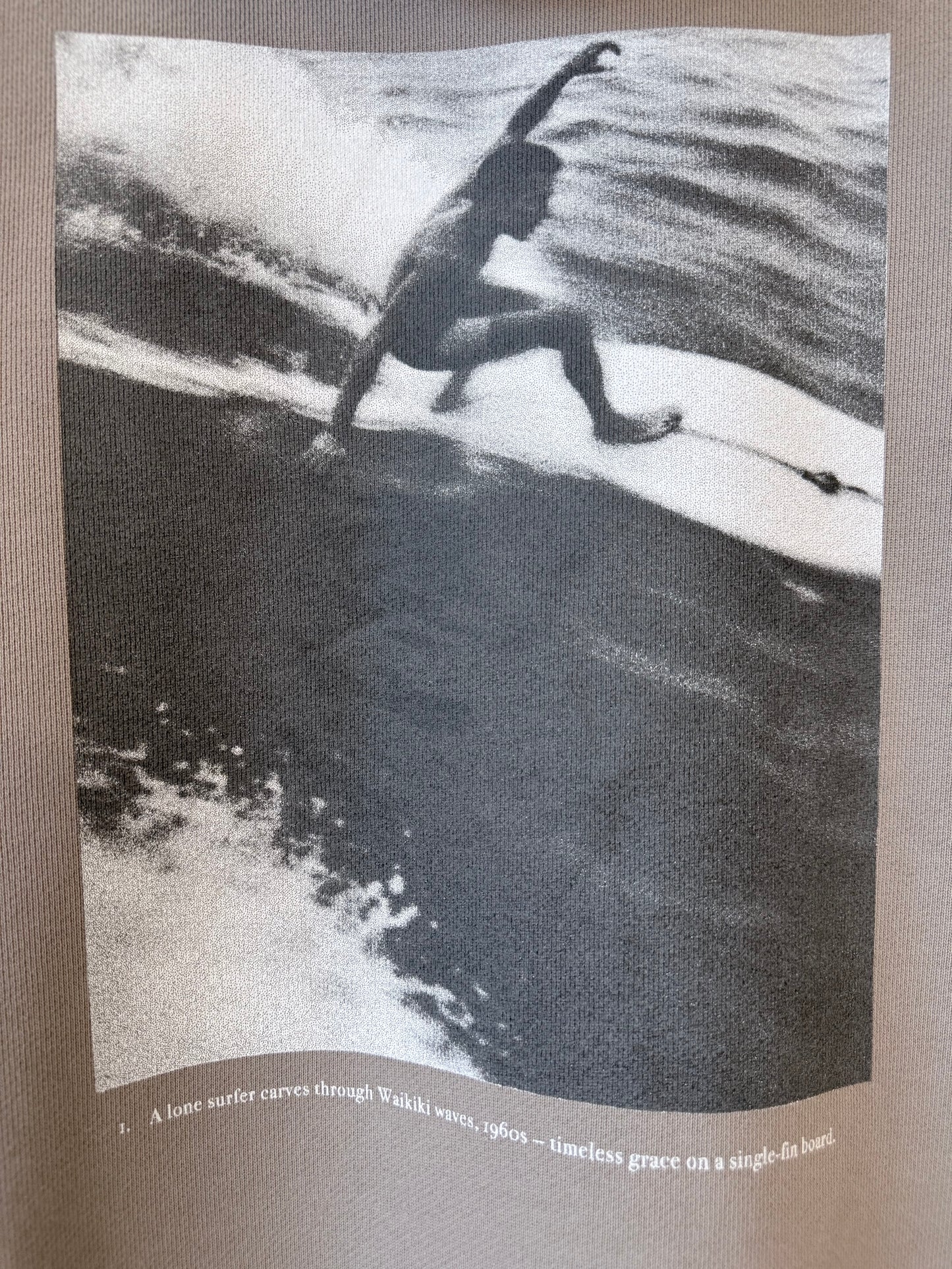 P's Hooded Surfer Sweater - Washed Mud - DUNE + SALT