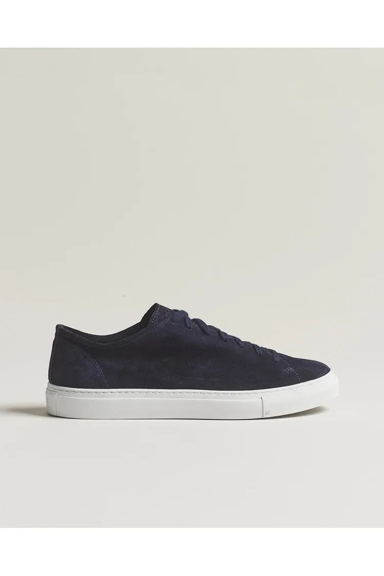 Loria Suede Low Sneaker - Navy - DUNE + SALT