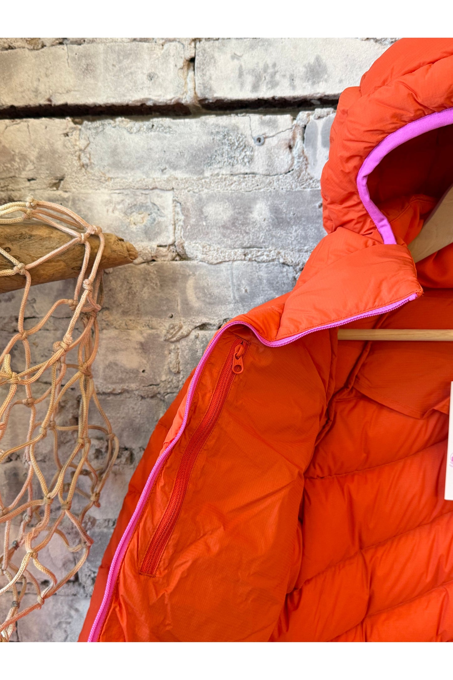 Wildpuff Packable Removable Hood Jacket - Spicy
