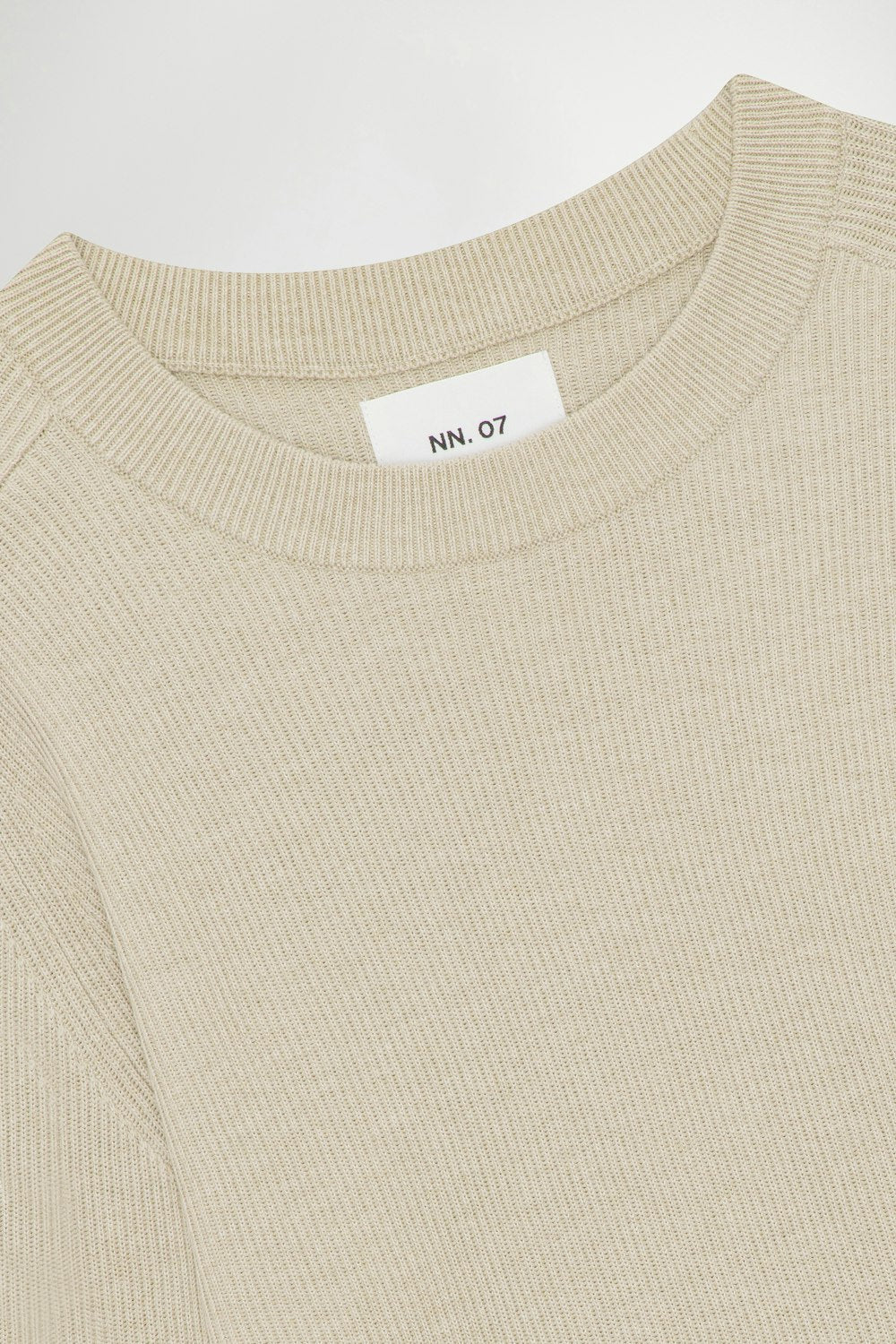 Kevin Rib Knitted Sweater - Khaki Beige - DUNE + SALT