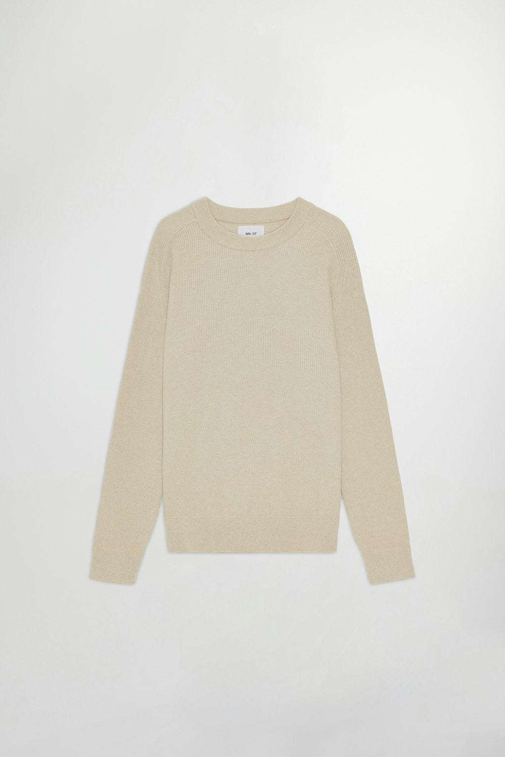 Kevin Rib Knitted Sweater - Khaki Beige - DUNE + SALT