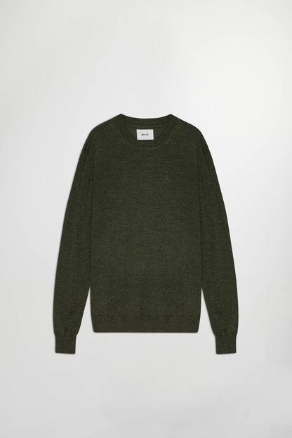 Ted Lightweight Sweater - Dark Army - DUNE + SALT