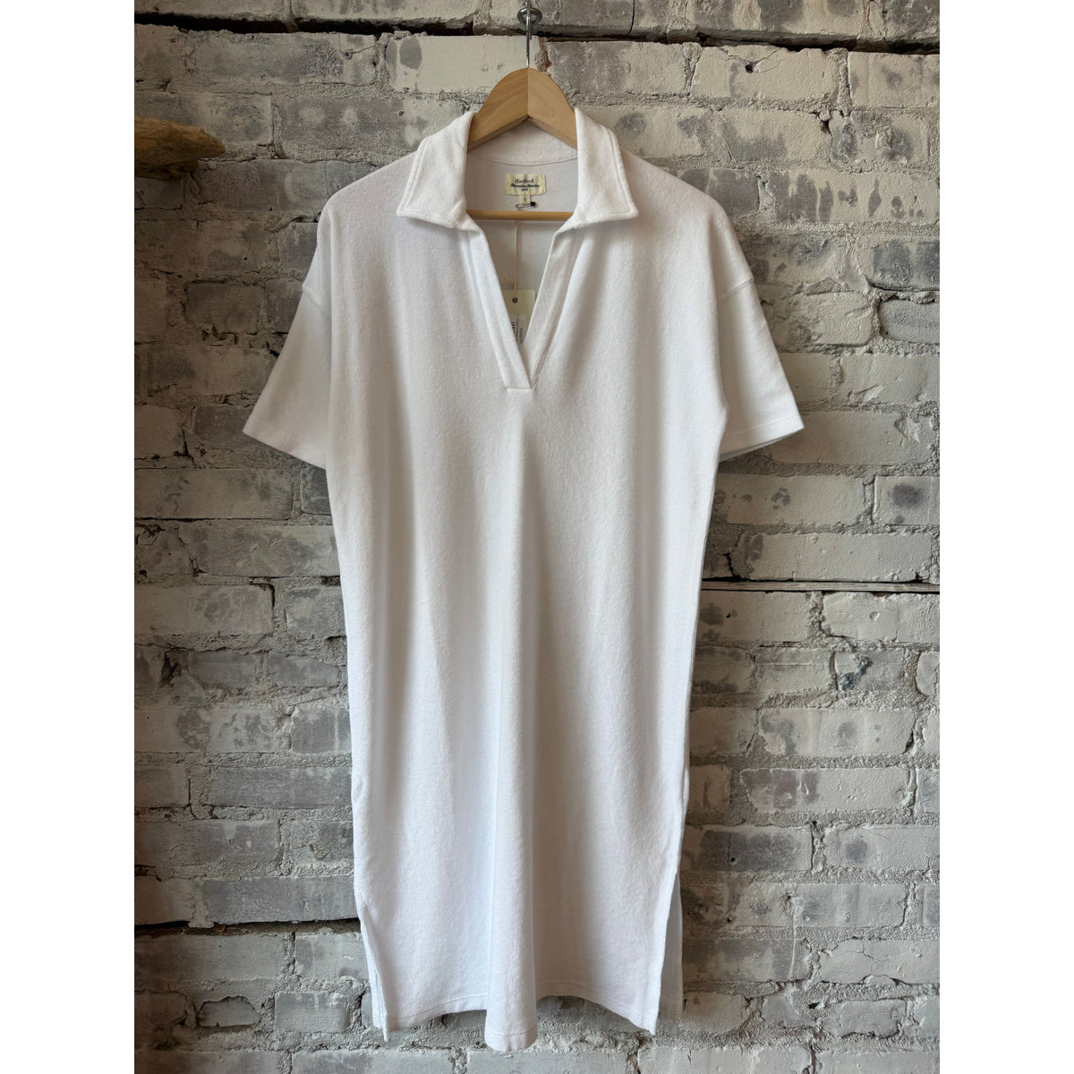 Hartford Women's Tulba Knitted Dress - White Dark Gray