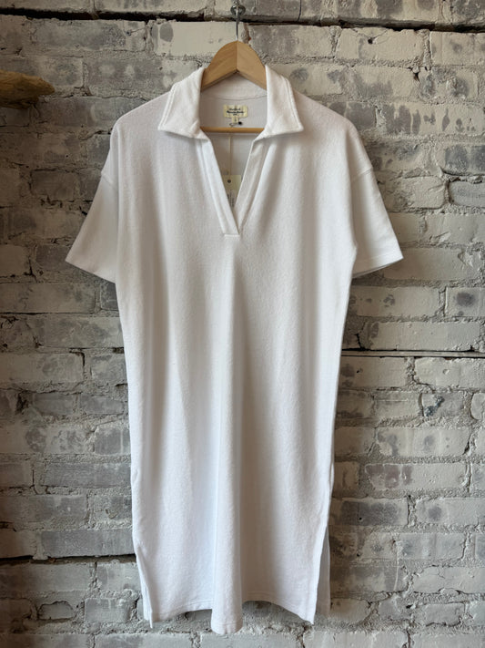 Tulba Knitted Dress - White