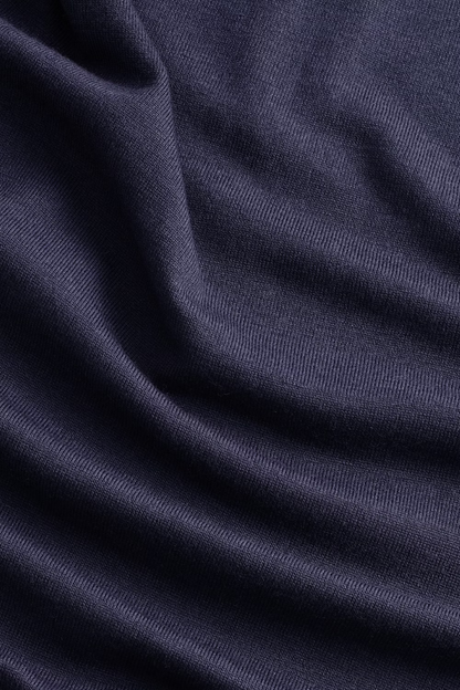 Sergio Zip Mock - Navy Multi - DUNE + SALT