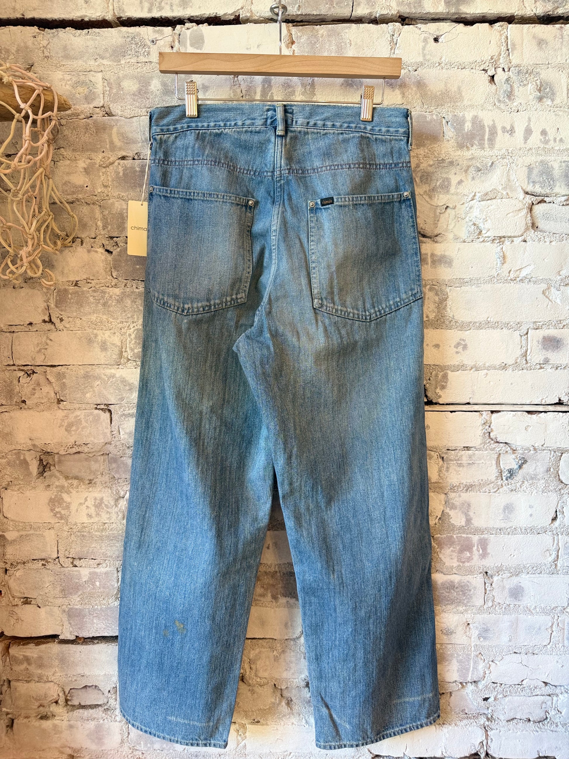 Unisex 13oz Wide Width Adj. Pants - Smoky Light - DUNE + SALT