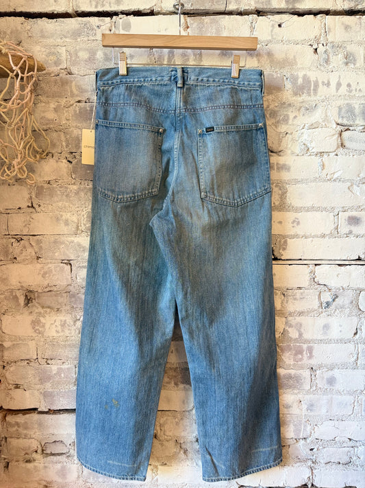 Unisex 13oz Wide Width Adj. Pants - Smoky Light - DUNE + SALT