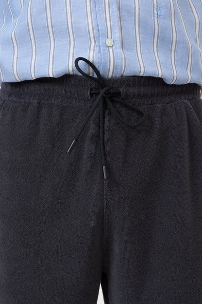 Terry Cloth Shorts - Magma Black