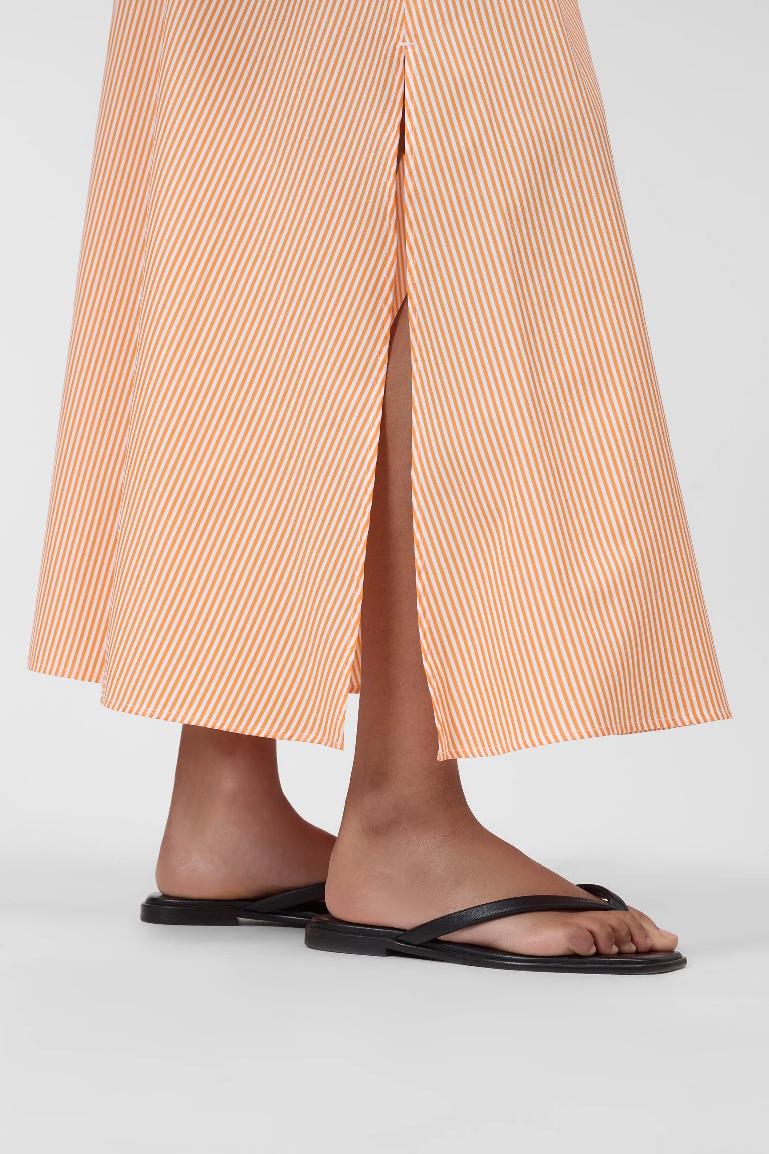 Closed Women's Gathered Cotton Skirt – Spice Orange Tan