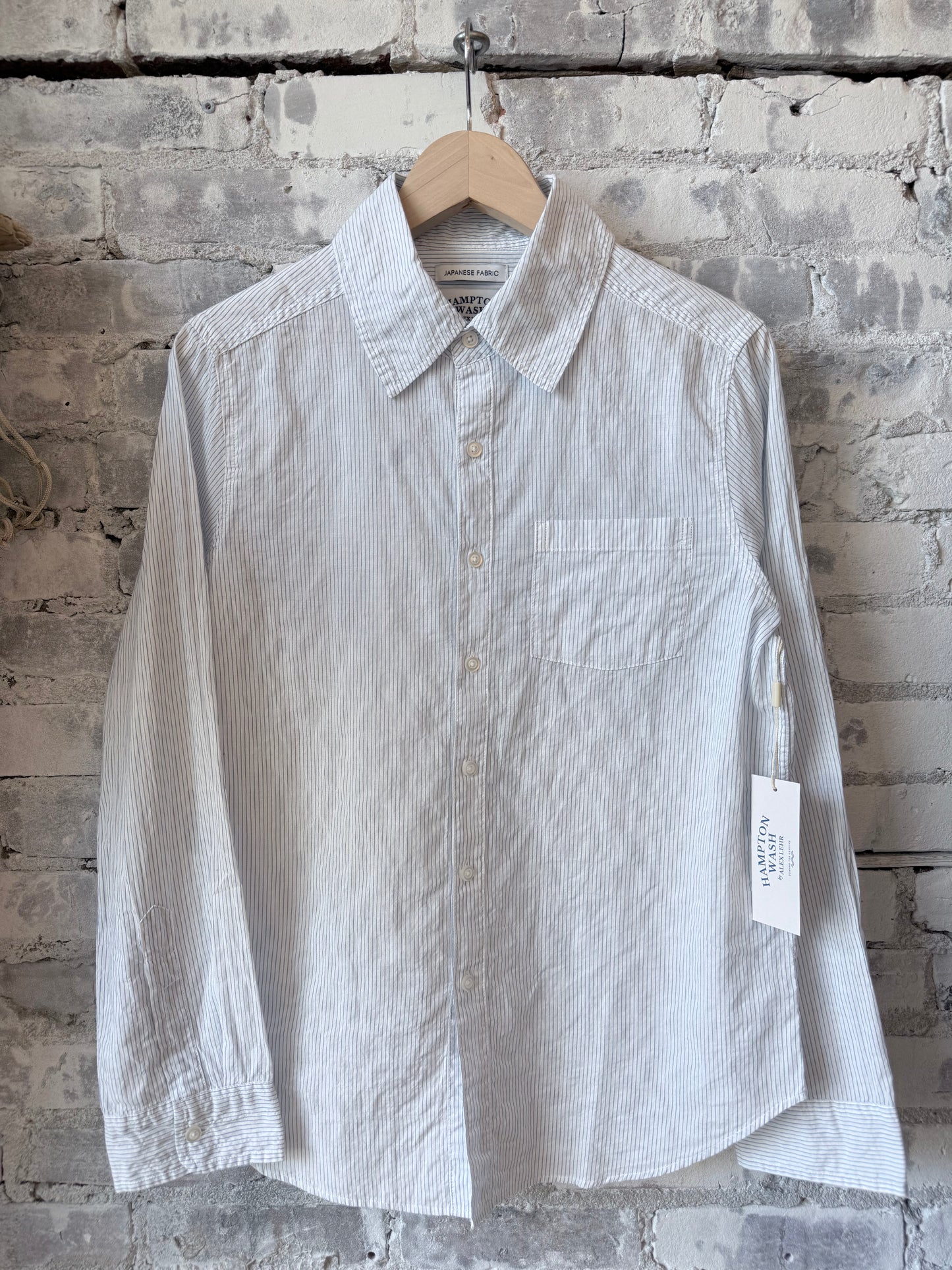 Naomi Shirt - White Stripe - DUNE + SALT