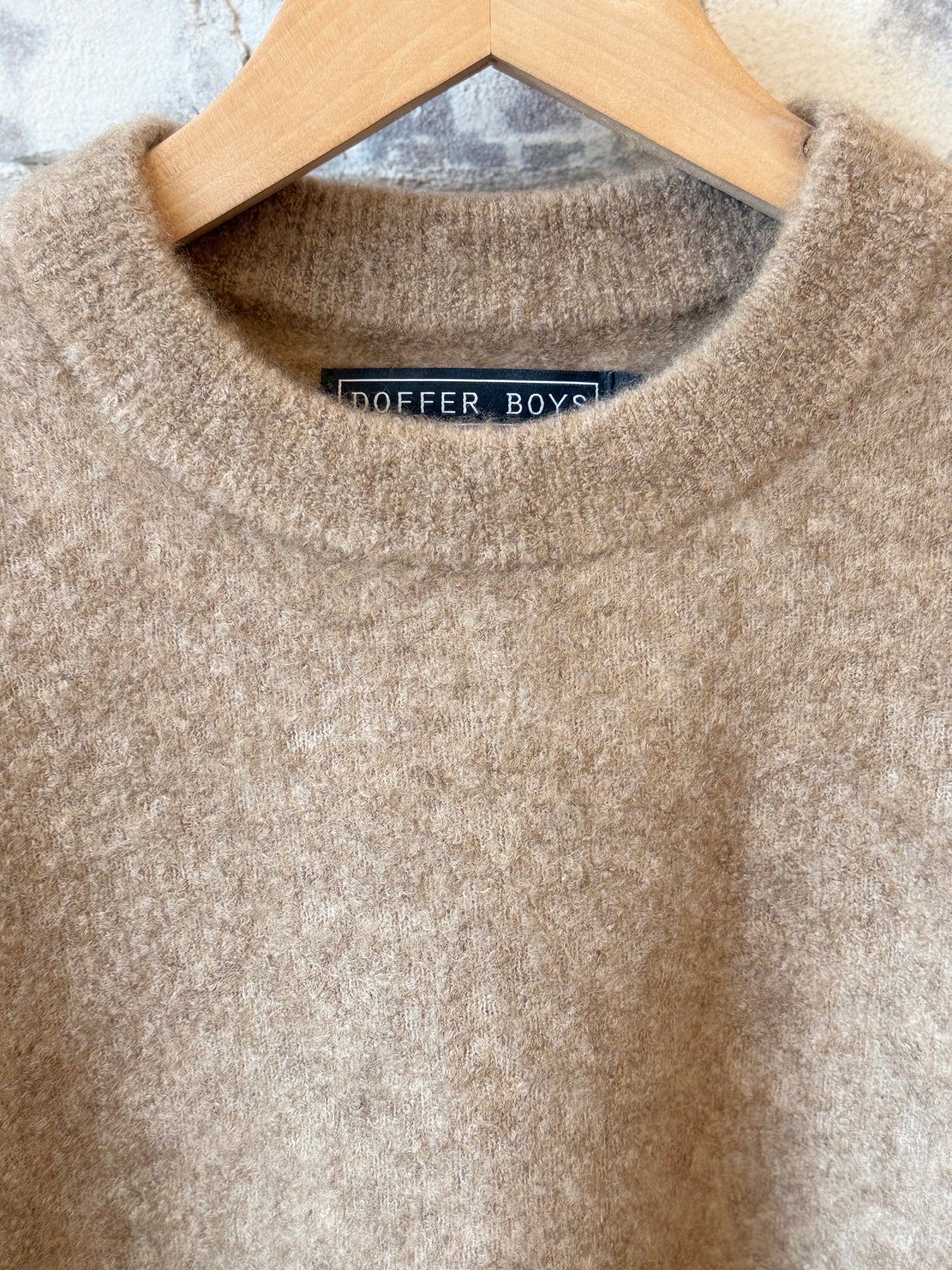 Doffer Boys Hayden Crew - Toast Dark Gray