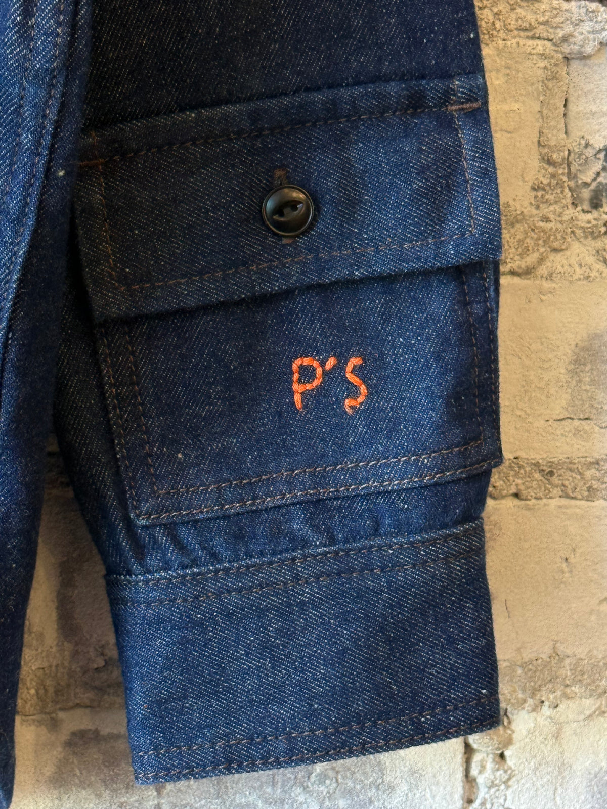 Presidents Camping Cotton/Wool Shirt - Denim Black