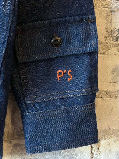 Presidents Camping Cotton/Wool Shirt - Denim Black