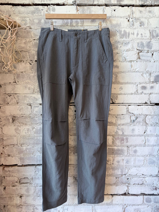 Cotton/Linen Supply Pant - Carbon