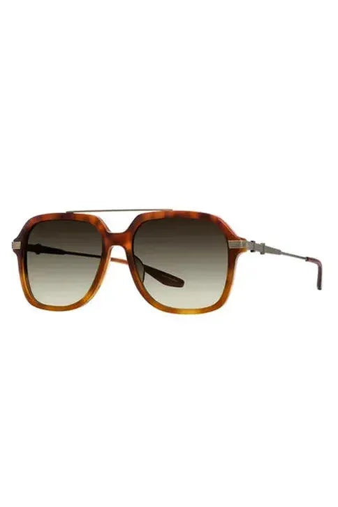 D. Ellis Sunglasses - Havana Ombre / Antique Gold / Olive Gradient - DUNE + SALT