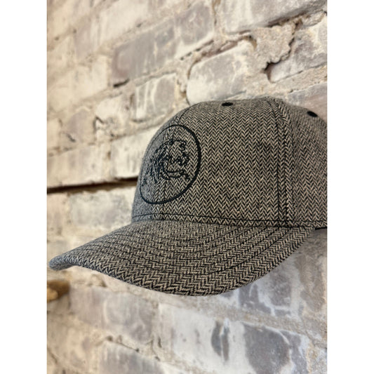 Surfside Supply Herringbone Flannel Logo Cap - Charcoal Gray