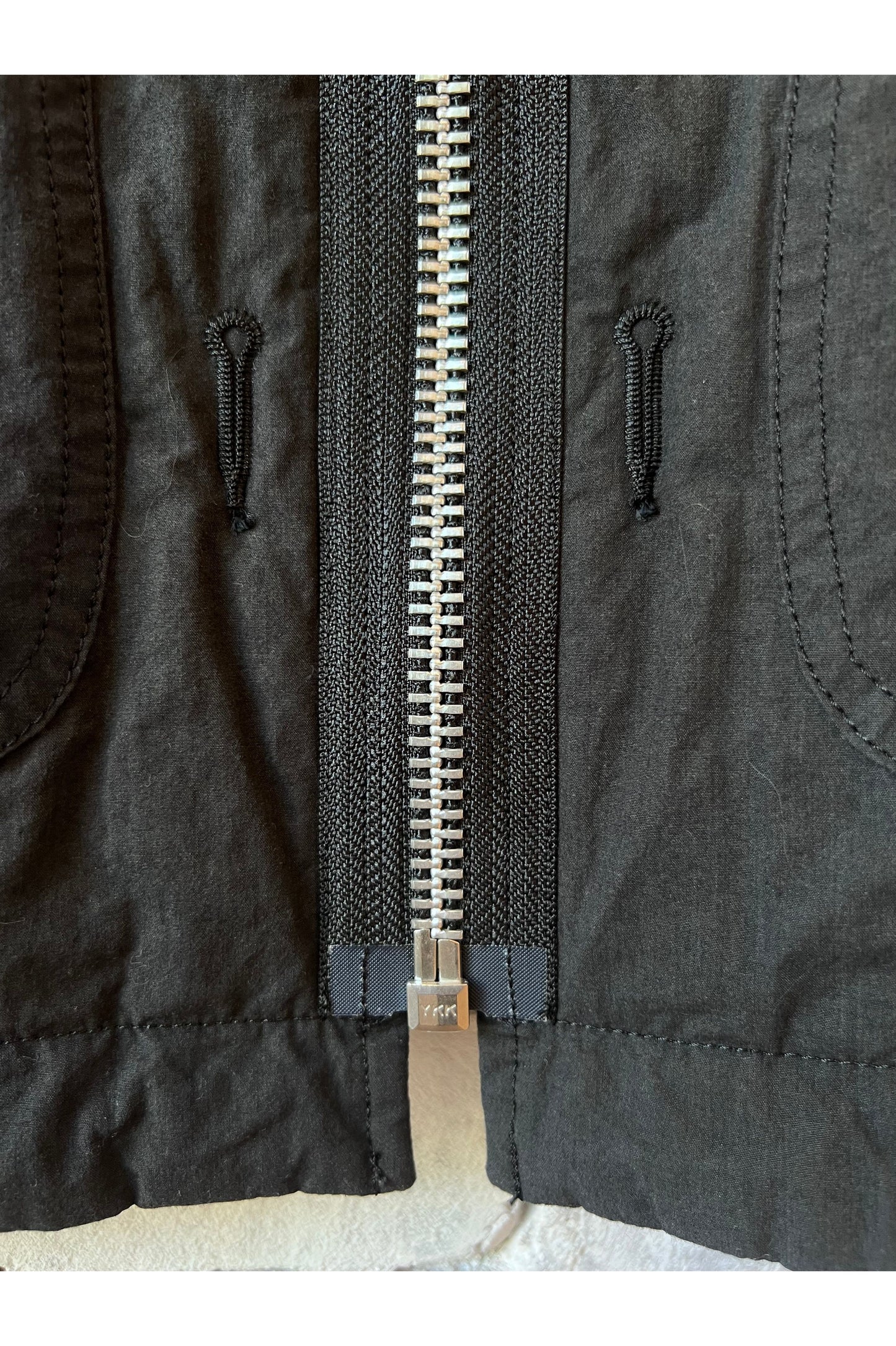 High Density Twill Reversible Military Jacket - Black - DUNE + SALT