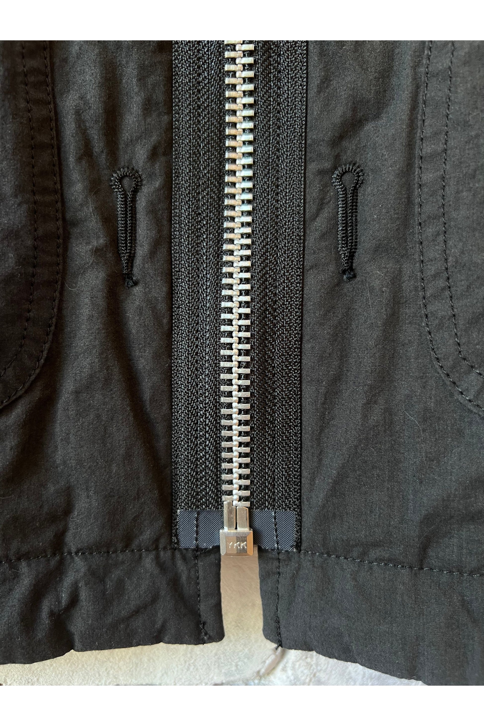 High Density Twill Reversible Military Jacket - Black - DUNE + SALT