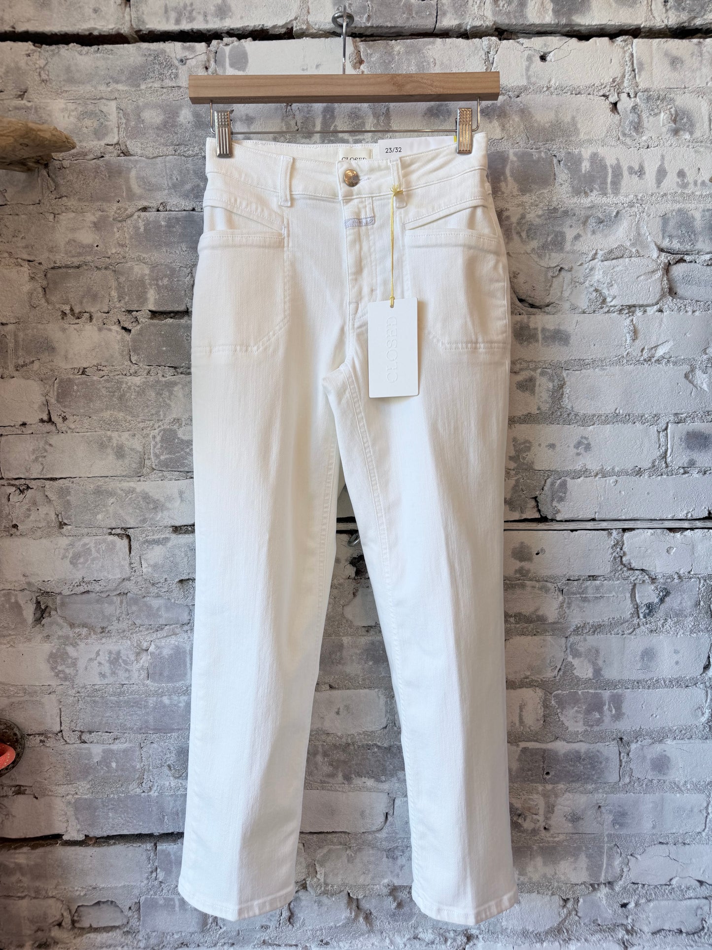 Mira-X Straight Jean – White