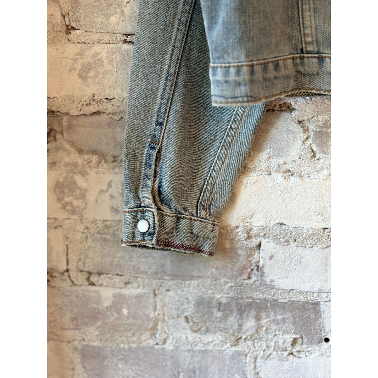MONOSTERO The Caravan Trucker - Light Wash Gray
