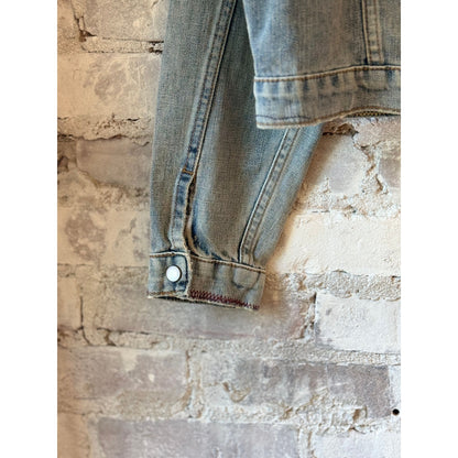 MONOSTERO The Caravan Trucker - Light Wash Gray
