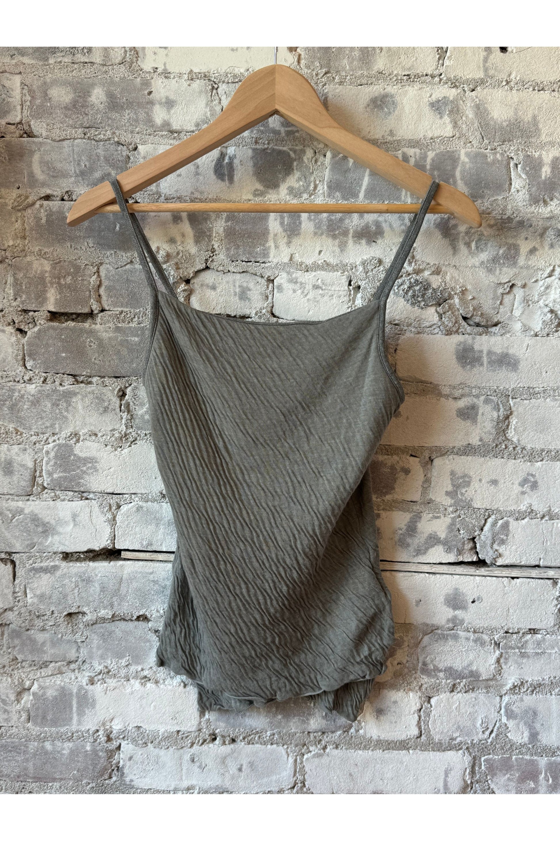 Hi-Soft Double Face Camisole - Charcoal - DUNE + SALT