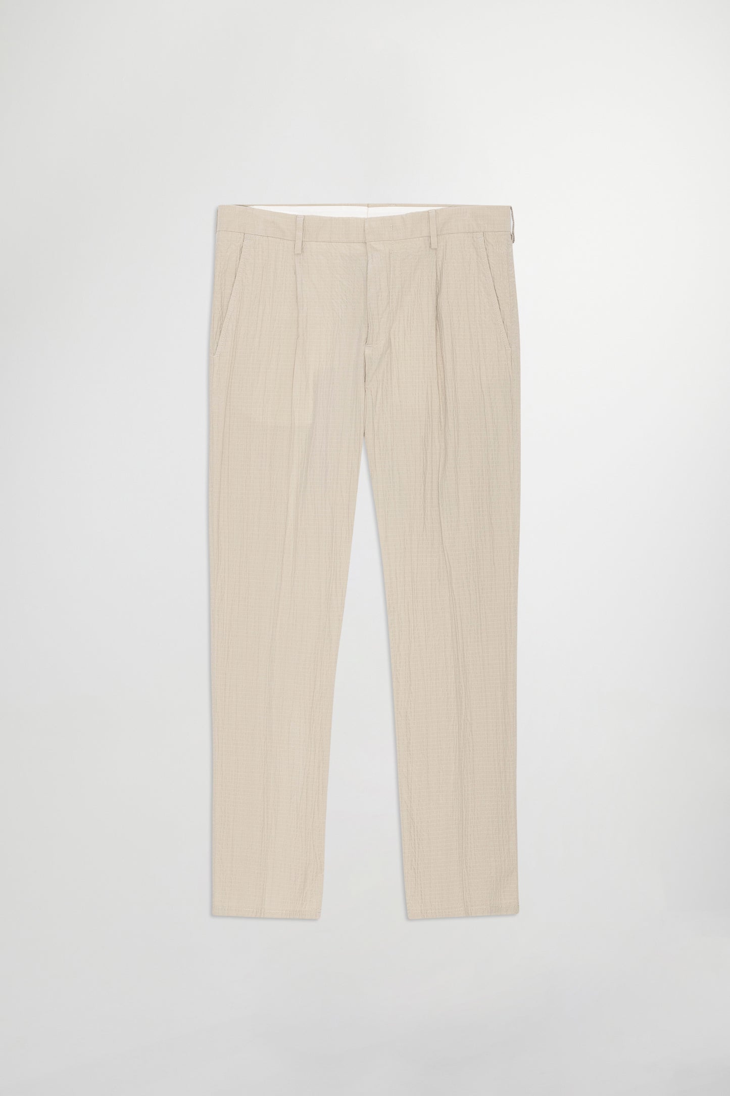 Bill Seersucker Trouser - Fog - DUNE + SALT