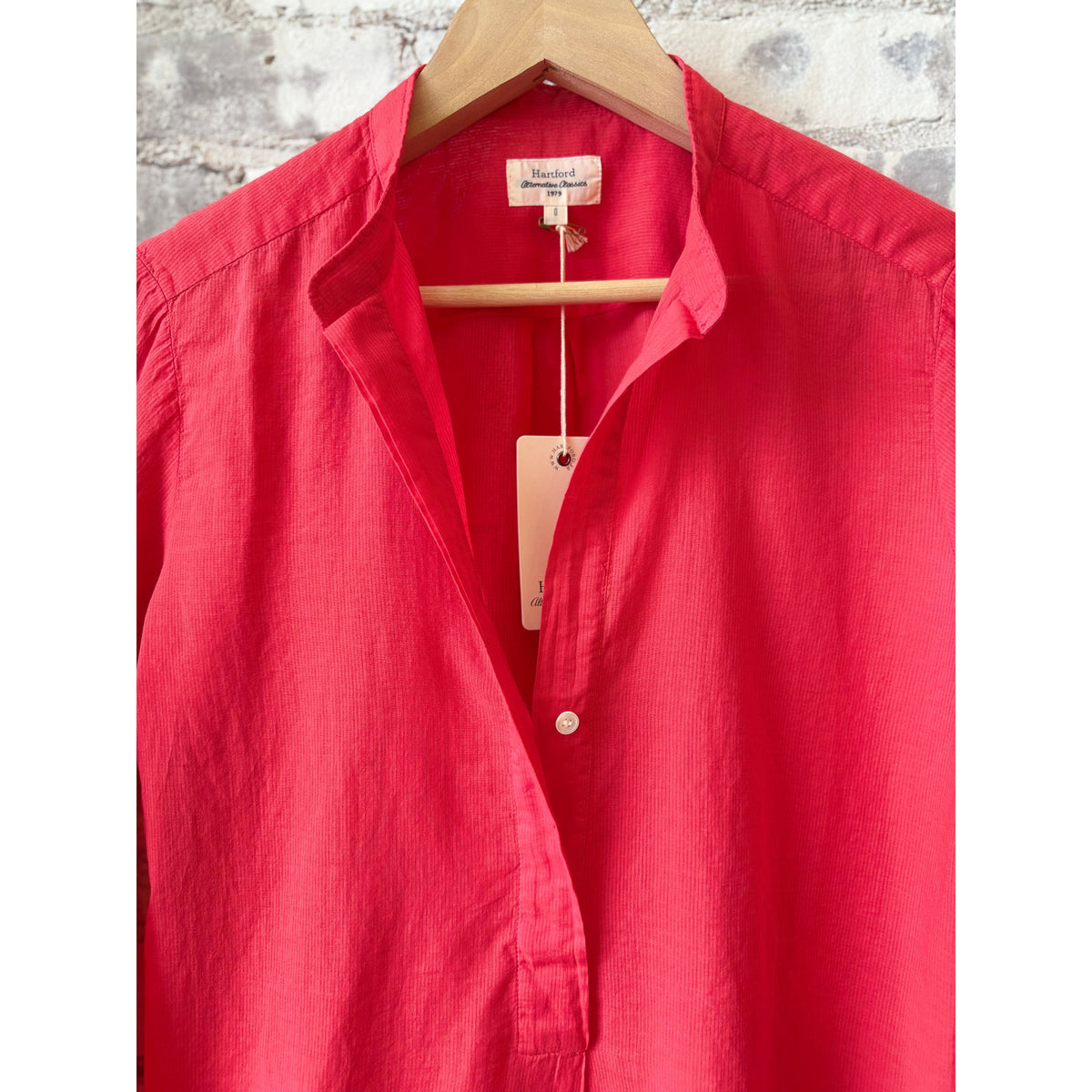 Hartford Women's Cartoon Woven Shirt - Tomato Tomato