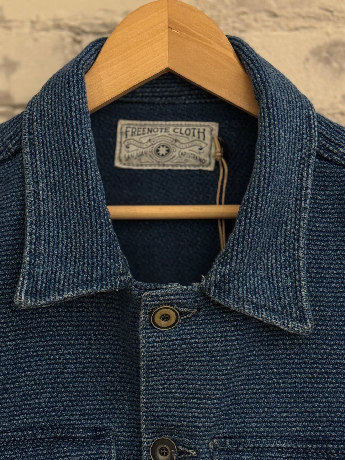 Midway Sashiko Jacket - 2 Year Wash - DUNE + SALT