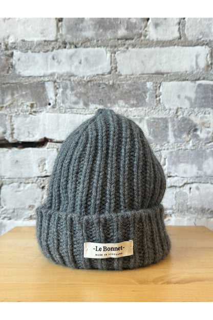 Le Bonnet Logo Beanie - Slate Grey - DUNE + SALT