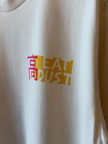 Eat Dust Russel Basic Jersey Tee - Off-White Shibuya Light Gray
